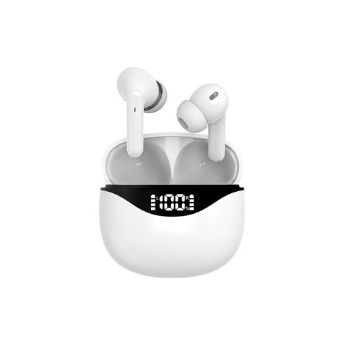 Écouteurs Sans Fil True Wireless Blp4970 5.0 Anti-Bruit Avec Affichage Écran Blaupunktblanc