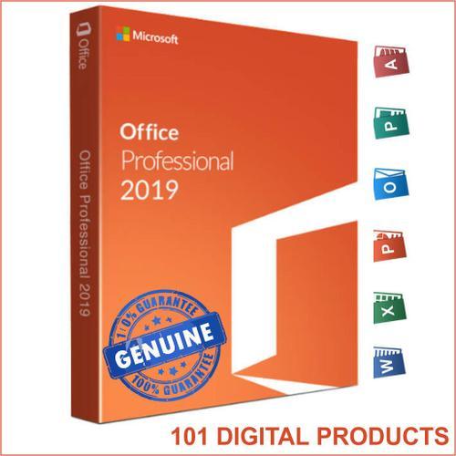 Microsoft Office 2019 Professional Plus (Licence Dématérialisée) - Clé D'activation Neuve Originale