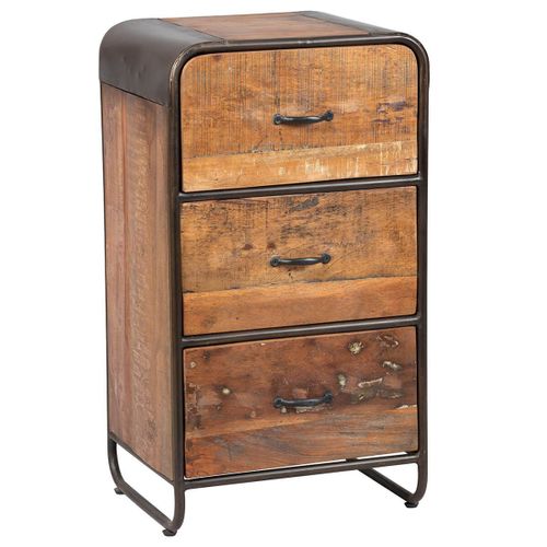 Replay - Chiffonnier 3 Tiroirs Aspect Vieilli