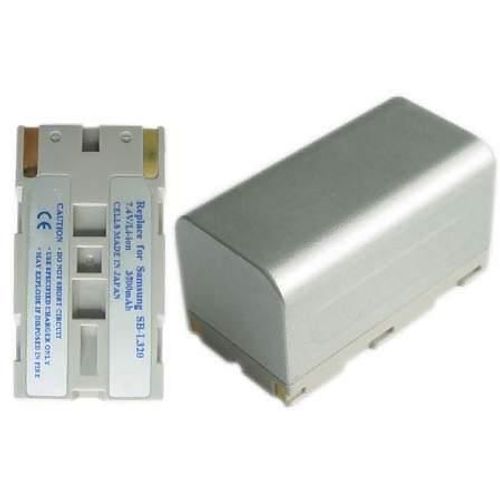 SB-L320 - Batterie Caméscope Compatible SAMSUNG Série VP - 3700mAh - Argenté - 70,50 x 38,50 x 39,00 mm