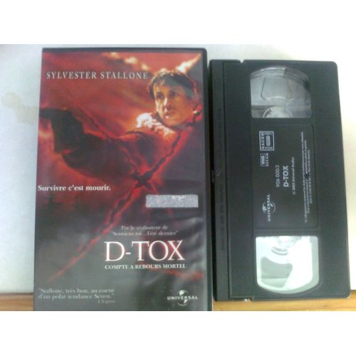 Cassette Vidéo Vhs - D Tox - Jim Gillespie