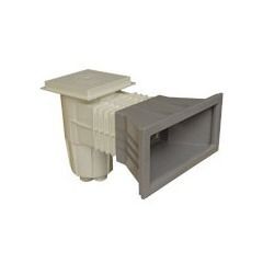 Skimmer pour piscine b&eacute;ton et liner - gris