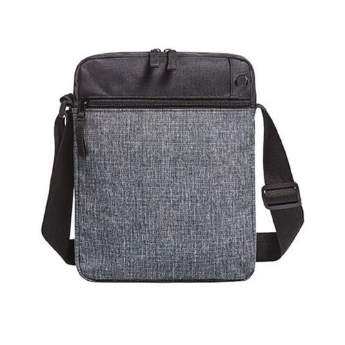 Sacoche bicolore ? bandouli?re - 1814026 - noir et gris