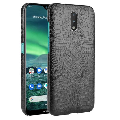 Classique Élégant Étui Pour Nokia 2.3 Housse De Protection Anti Éraflure Mode Classique D'alligator Compatibilité - Noir