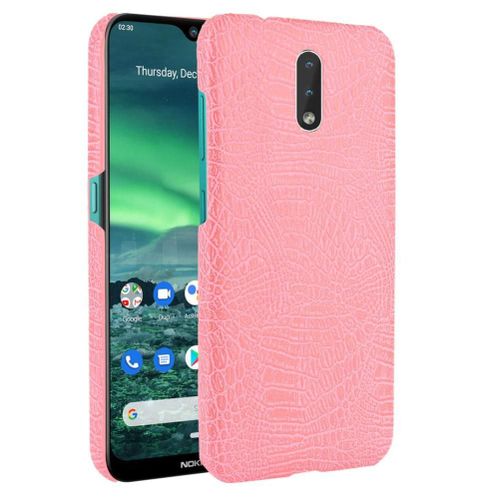 Classique Élégant Étui Pour Nokia 2.3 Housse De Protection Anti Éraflure Mode Classique D'alligator Compatibilité - Couleur Rose