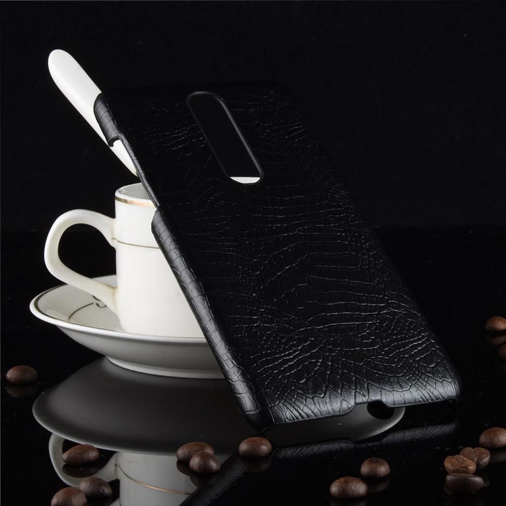 Classique Élégant Étui Pour Nokia 3.1 Plus Anti Éraflure Housse De Protection Compatibilité Mode Classique D'alligator - Noir