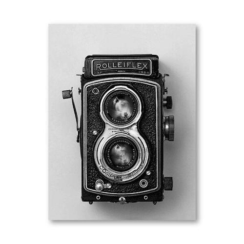 Vintage Camera Affiche - Appareil photo rétro 