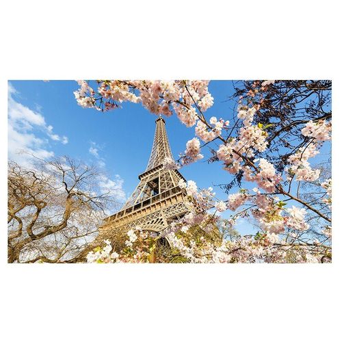 Peinture Sur Toile De Décor Tour Eiffel, Affiche D'art Mural Français De Paris, Impressions Noires Et Blanches, Images De Paysage De Paris Sans Cadre?40x40cm