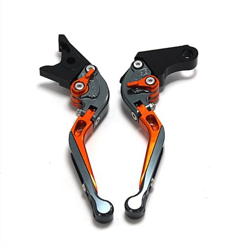 Pour Ducati 848 Evo 2007 2008 2009 2010 2011 2012 2013 Nouvelle Cnc Réglable Pliable Extensible Moto Rouge Leviers D'embrayage De Frein - Type G