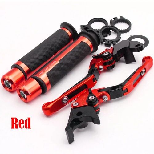 Leviers D'embrayage De Frein Pliants Réglables Pour Moto,Poignées De Guidon,Yamaha Yzf R1 2004 2005 2006 2007 2008 (Yzf R1) - Type Red