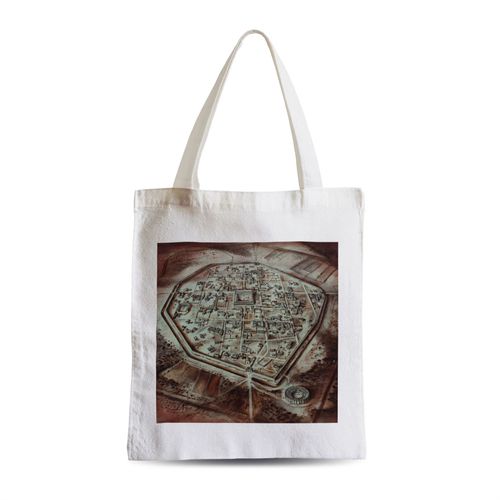 Grand Sac Shopping Plage Etudiant Rome Durant l'Empire Romain Alan Sorrell Dessin Illustration