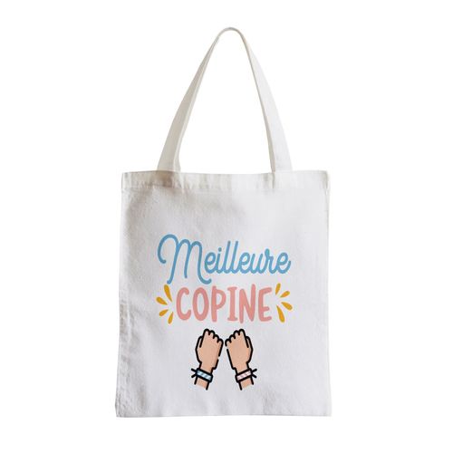 Grand Sac Shopping Plage Etudiant Meilleure Copine Fille Amitié Copain