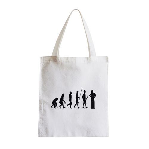 Grand Sac Shopping Plage Etudiant Evolution Cor Français Musique Instrument Musicien