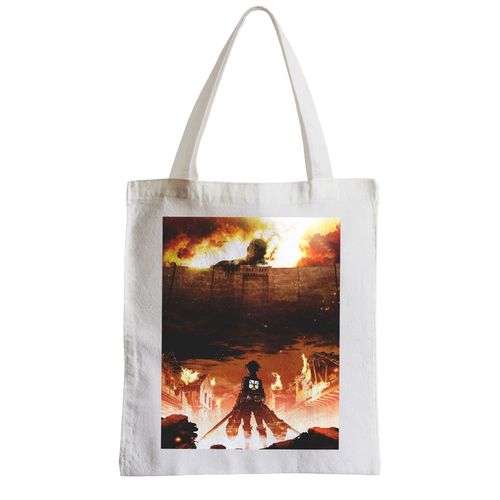 Grand Sac Shopping Plage Etudiant attaque des titants shingeki no kyojin manga japon monstres