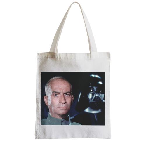 Grand Sac Shopping Plage Etudiant louis de funes dark vador star wars