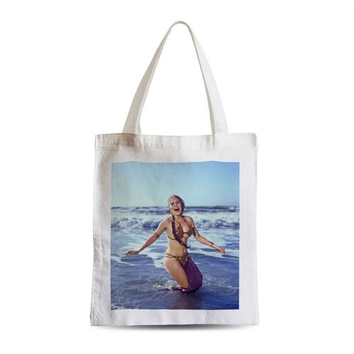 Grand Sac Shopping Plage Etudiant Carrie Fisher Bikini Sexy Plage Star Wars Photo Vintage