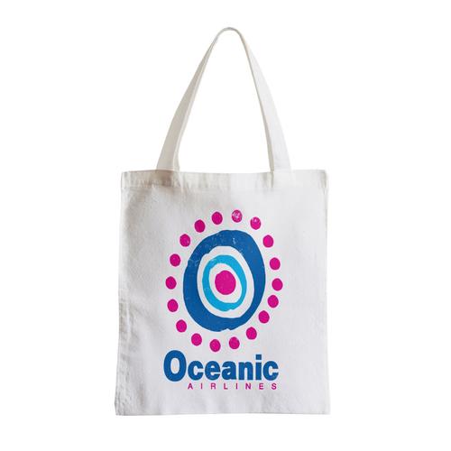 Grand Sac Shopping Plage Etudiant Oceanic Airlines Geek Jeux Video Serie TV Film