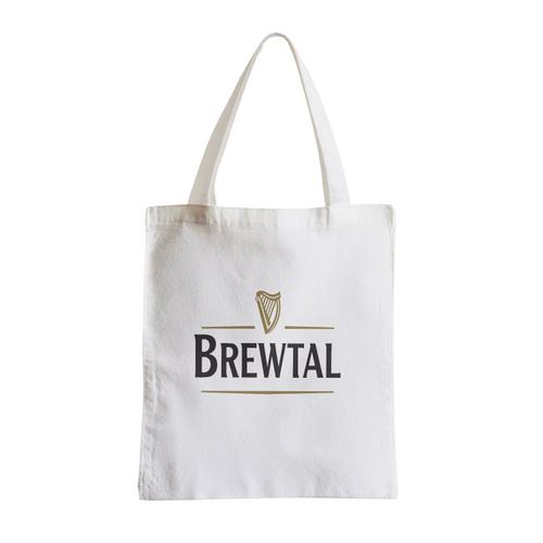 Grand Sac Shopping Plage Etudiant Brewtal Bière Brune Bar Stout Irlande