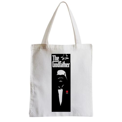 Grand Sac Shopping Plage Etudiant Game of Geek The Godfather le Parrain Star Wars Dark Vador Humour