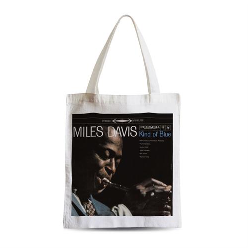 Grand Sac Shopping Plage Etudiant Miles Davis Kind Of Blue Album Cover Jazz Trompette