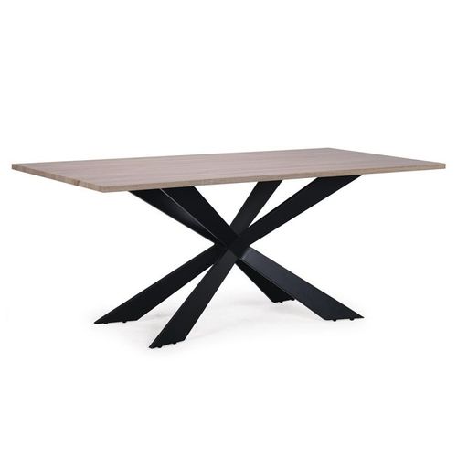 Paris Prix - Table De Repas Design Bois "Timéo" 180cm Naturel