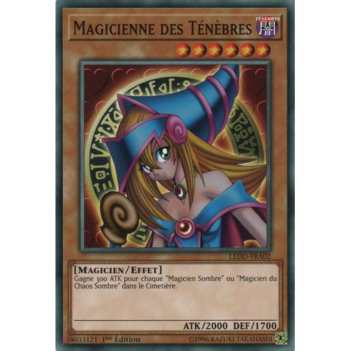 Carte Yu-Gi-Oh Ledd-Fra02 Magicienne Des Ténèbres