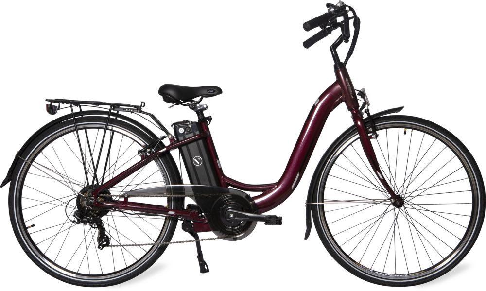 V lo lectrique Velair City Rouge bordeaux Rakuten