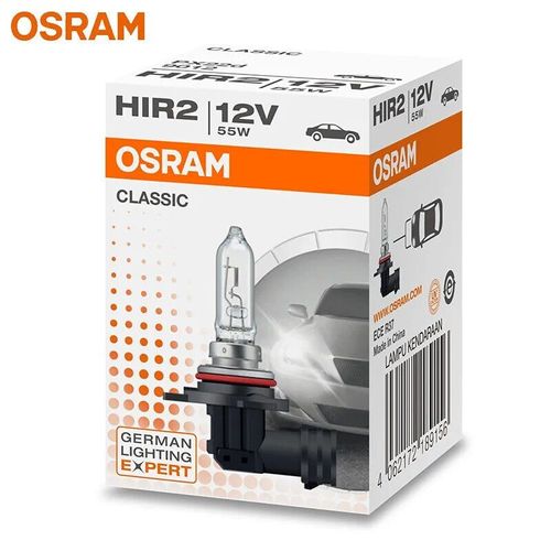 Osram-Lumière De Sauna Halogène Classique,Ampoule De Voiture D'origine,Lumière Automatique Standard Hi/Lo Beam Ece,12v,55w,9012 Hiinter Px22d,1875strada 3200k - Type 1 Pcs-9012 (Hir2)