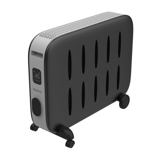 Radiateur mobile CERAMDUO 2022 à chaleur douce noir 2000W