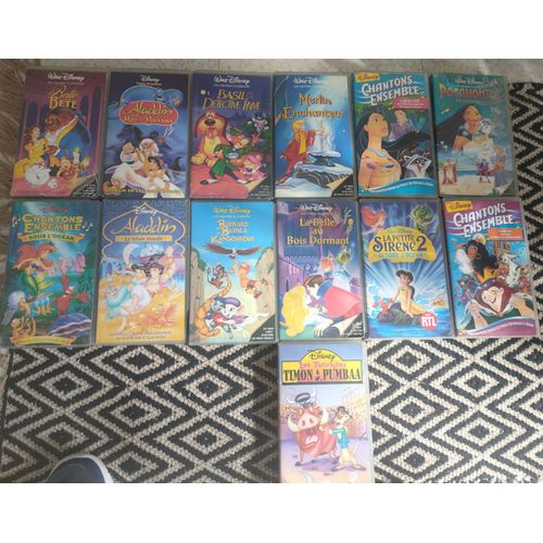 Je Vends Un Lot De Cassetts Vhs Série Wald Dysney Beaucoup De Mal À 'm'en Séparer Mais Le Moment Est Venu Pour Le Faire