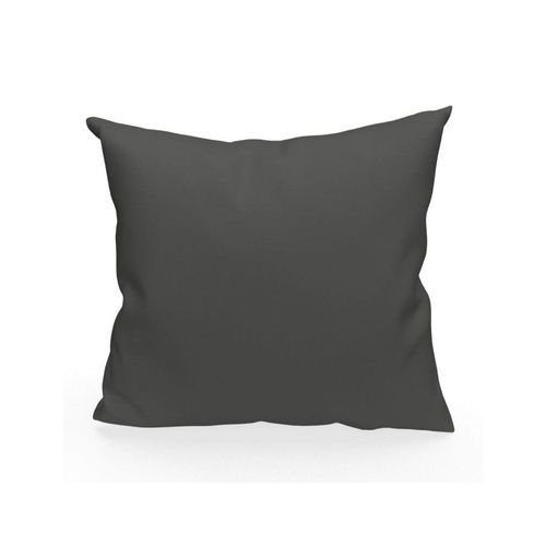 Housse De Coussin 40x40 Cm Alix Anthracite, Par Soleil D'ocre