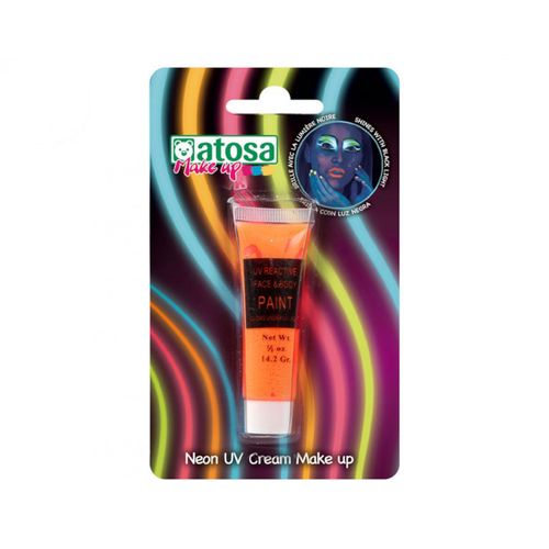Tube De Maquillage Néon Orange Uv