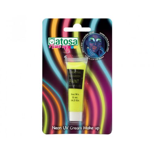 Tube De Maquillage Néon Jaune Uv