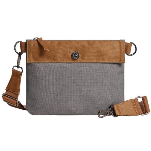 Sacoche bandouli?re - 1816523 - gris et brun
