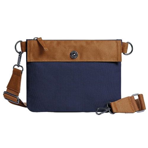 Sacoche bandouli?re - 1816523 - bleu marine et brun