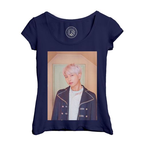 T-Shirt Femme Col Echancré Bts Map Of The Soul: Persona Rm Rap Man Kpop Stars