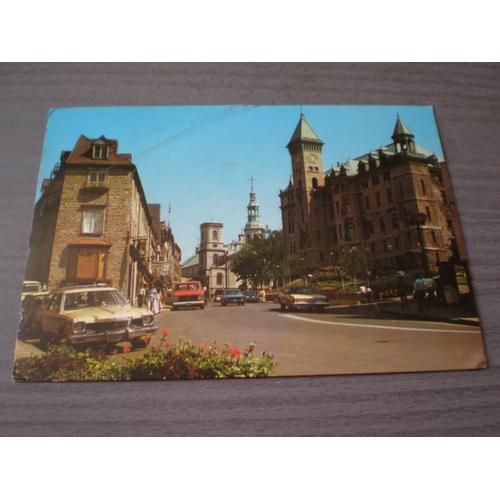 Carte Postale Quebec Rue St Vallier