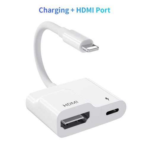 Adaptateur AV numérique Lightning vers HDMI,hub USB/OTG pour touristes,pour i-Phone/i-Pad vers 1080p,micro TV,convertisseur audio en direct - Type Type 6
