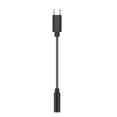 USB C À 3 5 MM Jack Auxiliaire Adaptateur Type-c 3 5 Jack Audio Câble Téléphone Accessoires Cabo Adaptateur USB Type C Adaptateur USB C Casque - Type 1PCS black knit