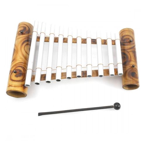 Xylophone En Bambou Naturel - Fabrication Artisanale