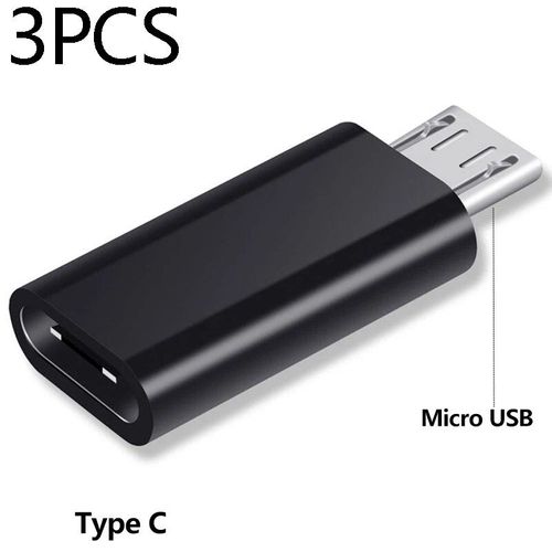 Adaptateur De Type C Vers Micro Usb Et Micro Usb Vers Type C,Connecteur,Chargeur,Convertisseur Pour Xiaomi Redmi Huawei - Type 3pcs Typec To Micro #A