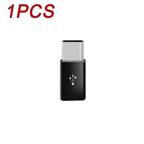 Adaptateur Usb Type C Femelle Vers Micro Usb Mâle,Connecteur Type-C,Chargeur Adaptateur Pour Xiaomi Huawei,Convertisseur De Téléphone - Type 1pcs Micro To Typec
