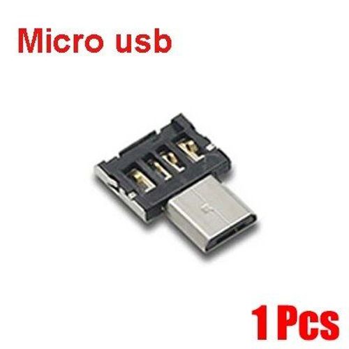 Adaptateur Micro USB Type-C vers USB 2.0 OTG Mâle vers Femelle,Convertisseur pour Macbook Samsung S20,Connecteur OTG,1 à 5 Pièces - Type 1PCS Micro USB