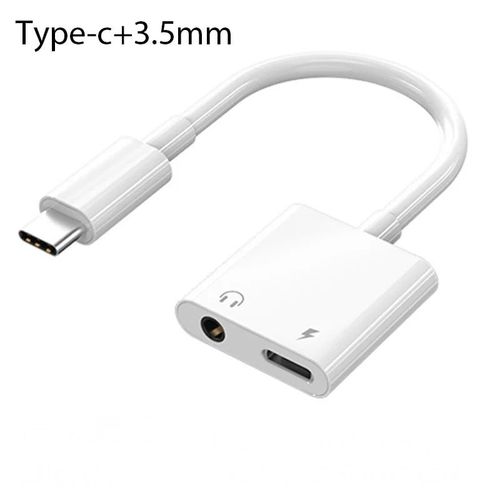 Adaptateur De Type C Usb-C À 3.5mm Jack Convertisseur Audio Touristes Adaptateur De Charge De Type C Connecteur Splitter Pour Huawei Xiaomi Samsung
