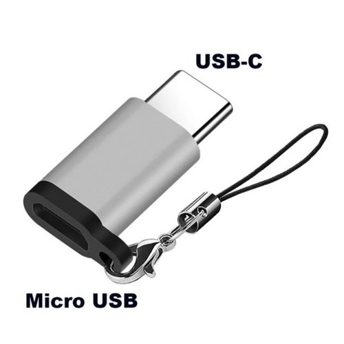 Adaptateur USB Type-C vers Micro USB Femelle vers Mâle,Abrters pour Xiaomi,Samsung,Chargeur,Câble de Données,USBC - Type Type C Male #A