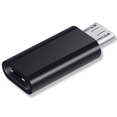 Connecteur De Câble De Charge Pour Téléphone Portable,Micro Usb Mâle Vers Type C Femelle,Port De Convertisseur De Chargeur D'alimentation Pour Samsung,Xiaomi - Type Black-1pcs
