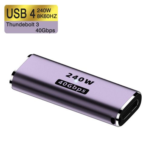 UGOURD-Câble d'extension USB4 OTG Type C vers C,adaptateur Thunderbolt3,style L,mâle vers femelle vers femelle,téléphone,ordinateur portable,PC,40Gbps - Type USB4-[40G]-240w-D