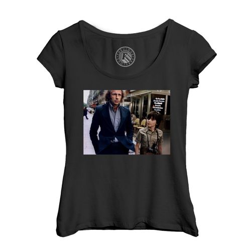 T-Shirt Femme Col Echancré Pierre Richard Le Jouet Film Francais Comedie 1976 Paris