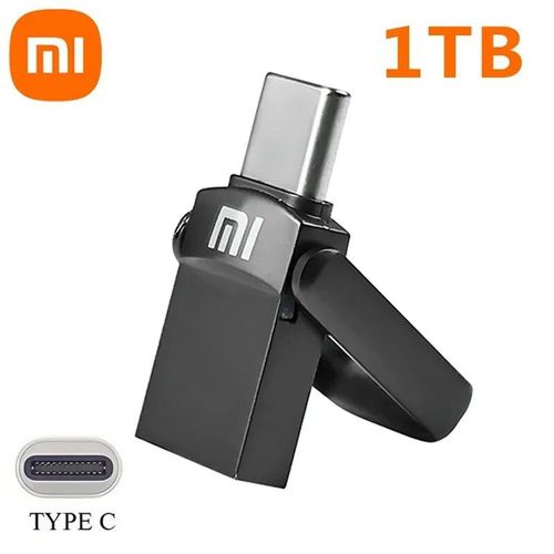 Xiaomi-Clé Usb 3.0 Type-C À Haute Vitesse,Lecteur De Téléphone Portable,Mémoire Flash Otg,1 To - Type Black 1tb