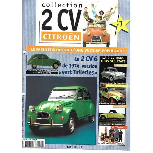 Miniature Norev Citroën 2cv Verte